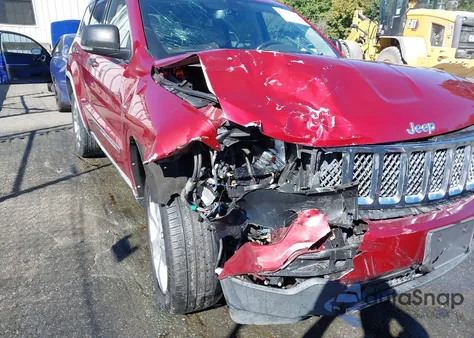 2012 Jeep Grand Cherokee Overland z USA, uszkodzony, nr VIN 1C4RJFCT7CC180139